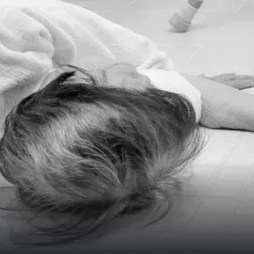 Person Lying on Floor