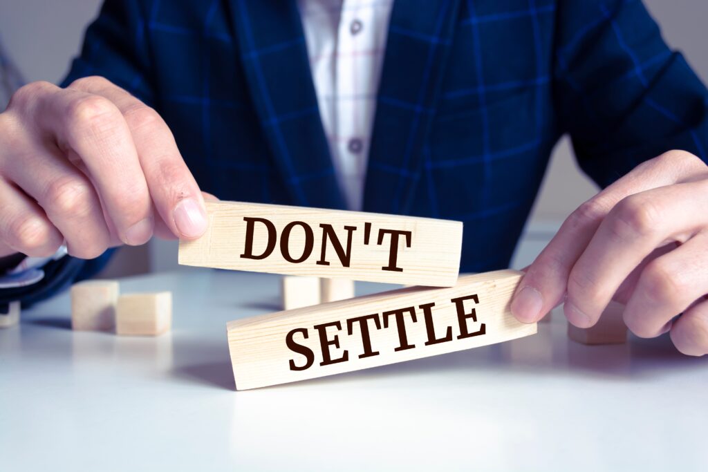Don't Settle